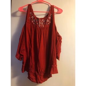 Knox Rose Peasant Blouse